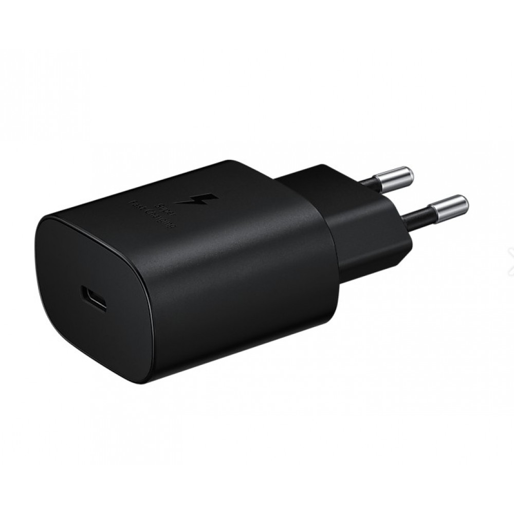 Pakrovėjas-įkroviklis originalus Samsung EP-TA800NB 25W be pakuotės juodas