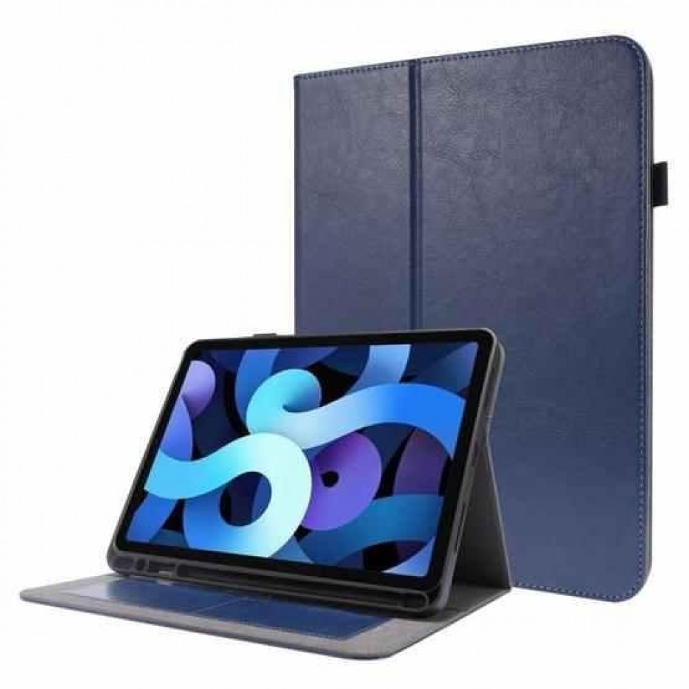 Mėlynas atverčiamas dėklas "Folding Leather" planšetei Samsung Tab A9 8.7 X110 / X115 