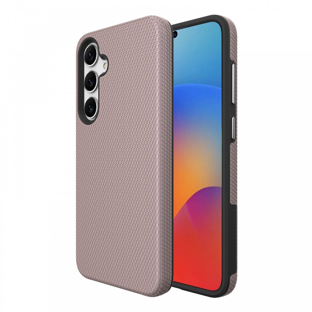 Rožinis dėklas "Perfectionists Triangle Case" telefonui Samsung Galaxy A56 5G 
