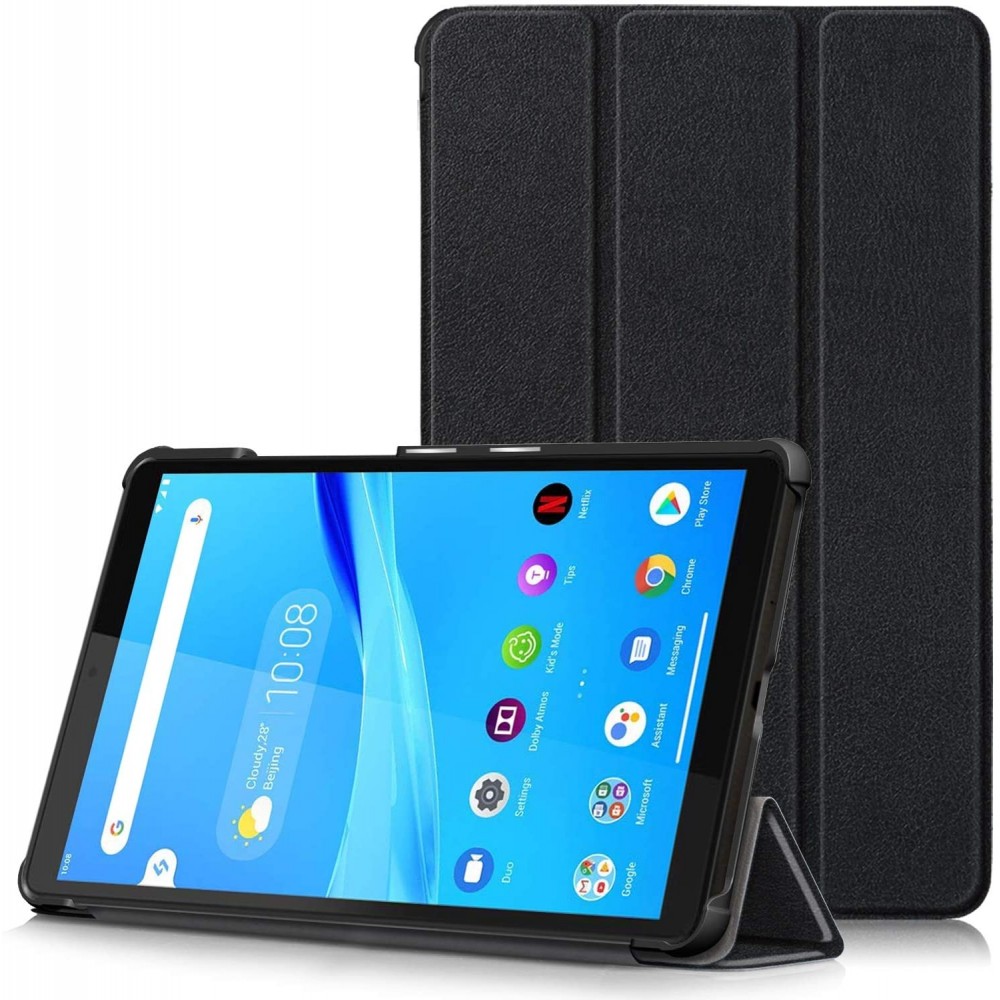 Juodas atverčiamas dėklas "Smart Leather" Lenovo Tab M8 TB-8505 