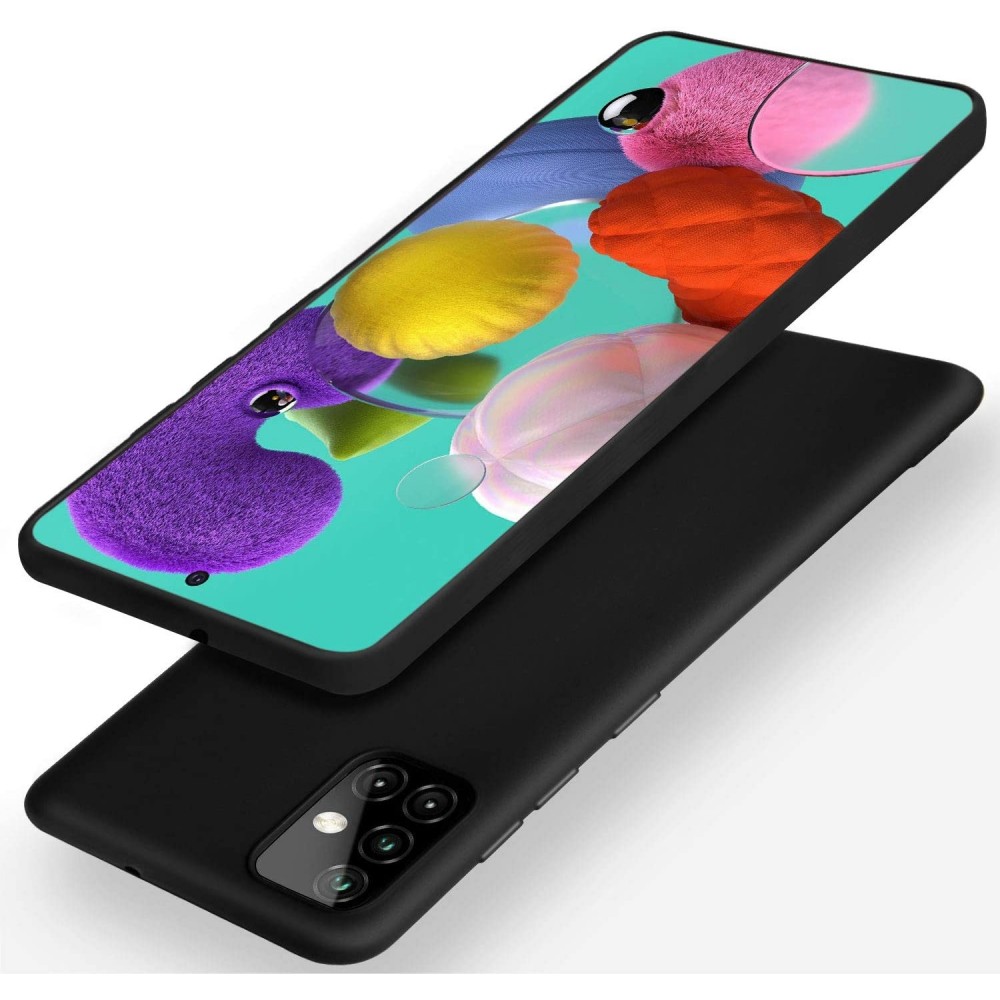 Juodos spalvos dėklas X-Level "Dynamic" telefonui Samsung Galaxy A51 (A515) 