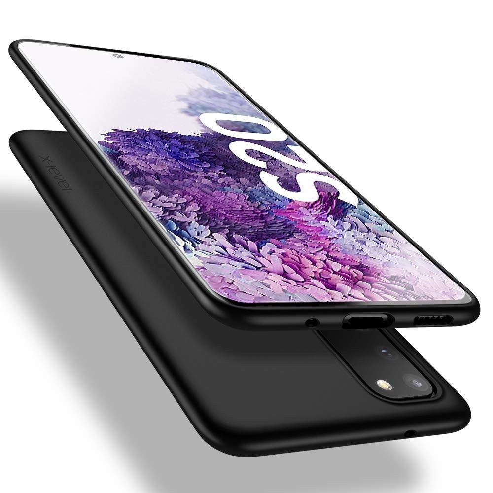 Juodos spalvos dėklas X-Level "Guardian" telefonui Samsung Galaxy S20 (G981)