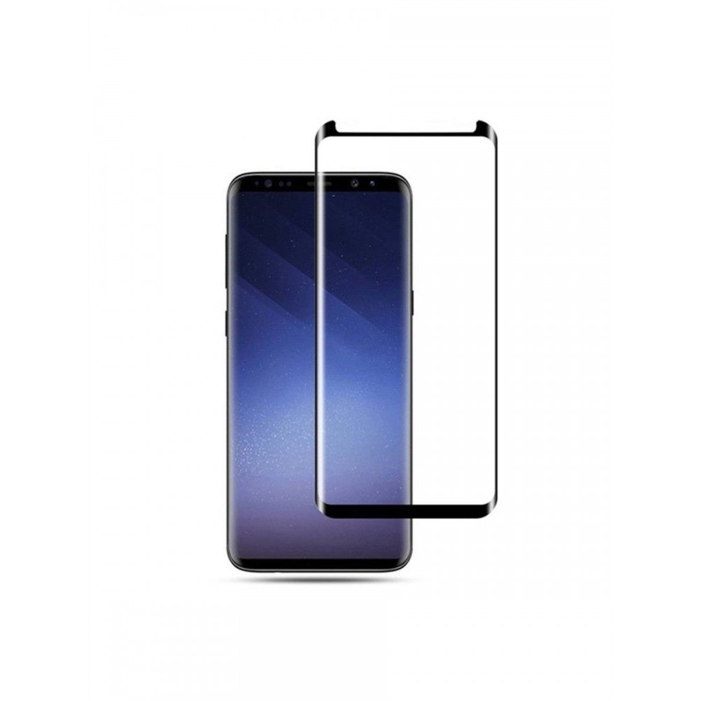 LCD apsauginis stikliukas 9H 5D Samsung G965 S9 Plus juodas