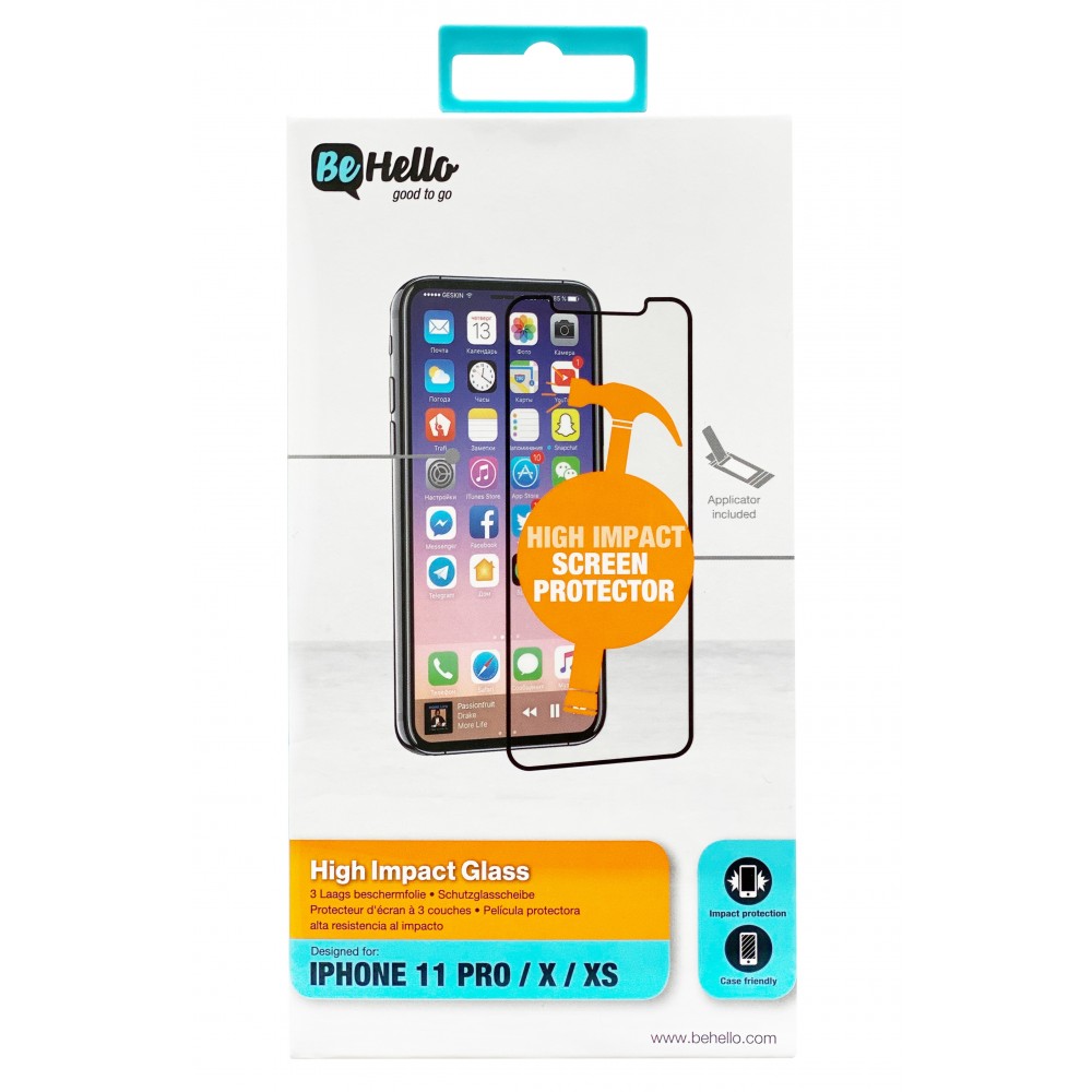 LCD apsauginis stikliukas "BeHello High Impact Glass" telefonui Samsung Galaxy A42 5G / A02s / A03 / A03s
