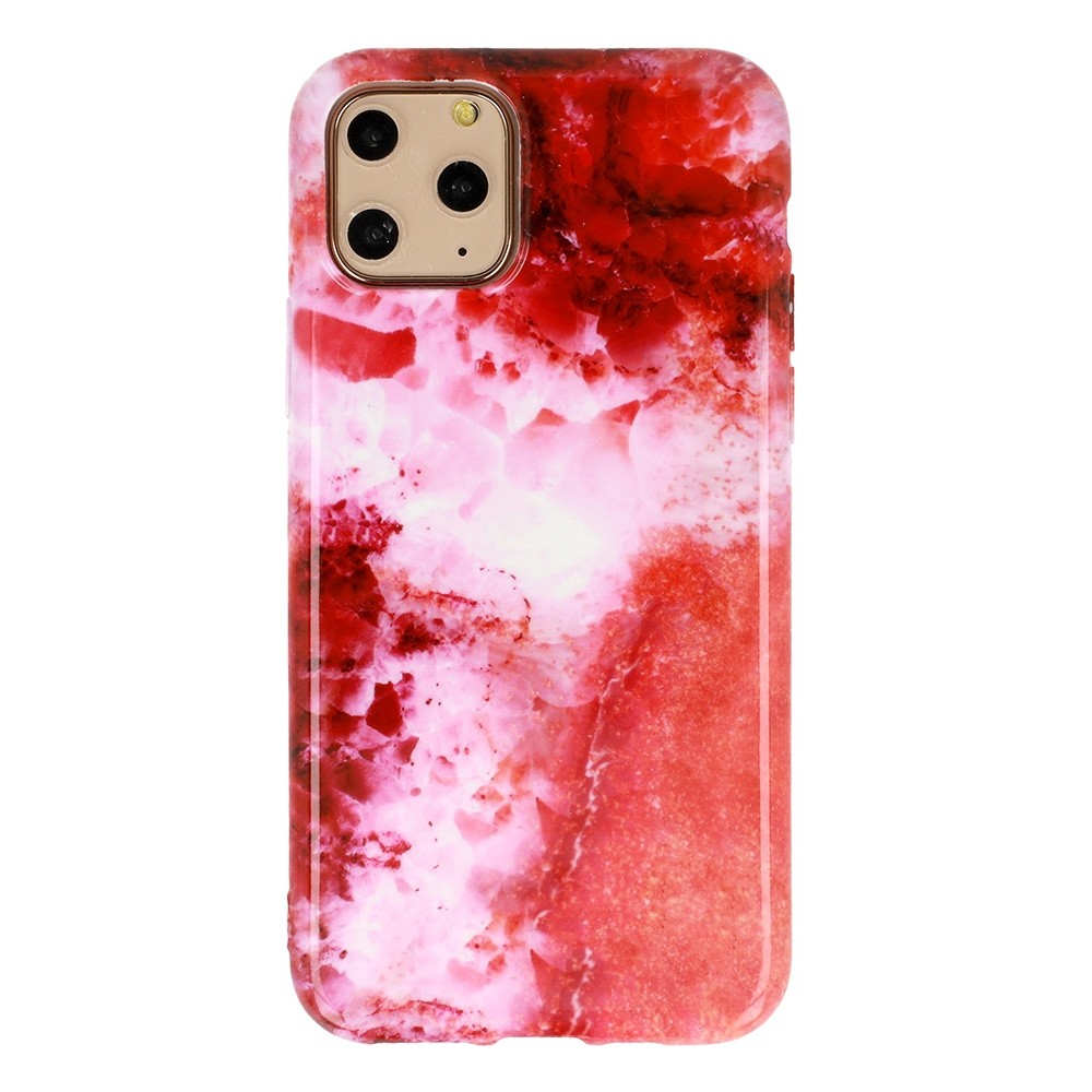 Dėklas Marble Silicone Apple iPhone 12 / 12 Pro telefonui (Design 5)