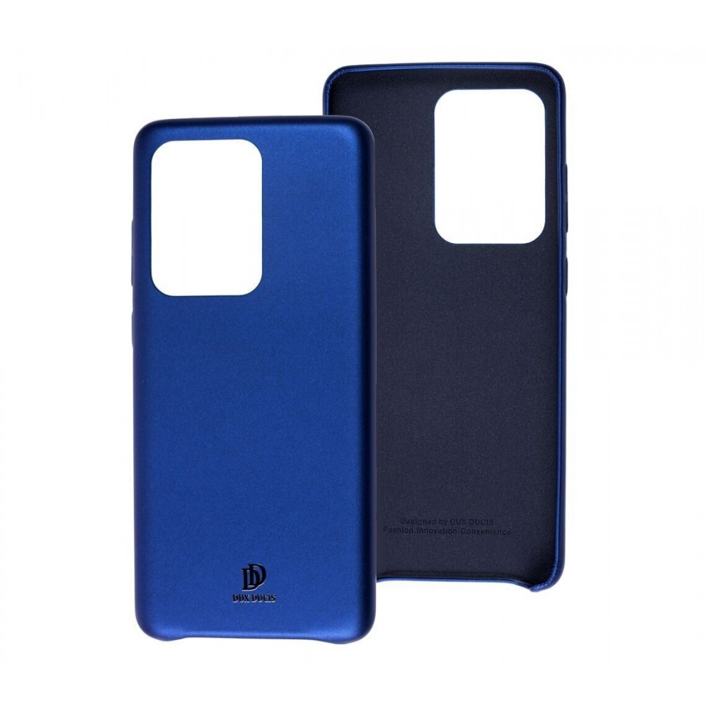 Mėlynas silikoninis dėklas Samsung Galaxy G988 S20 Ultra telefonui Dux Ducis "Skin Lite"