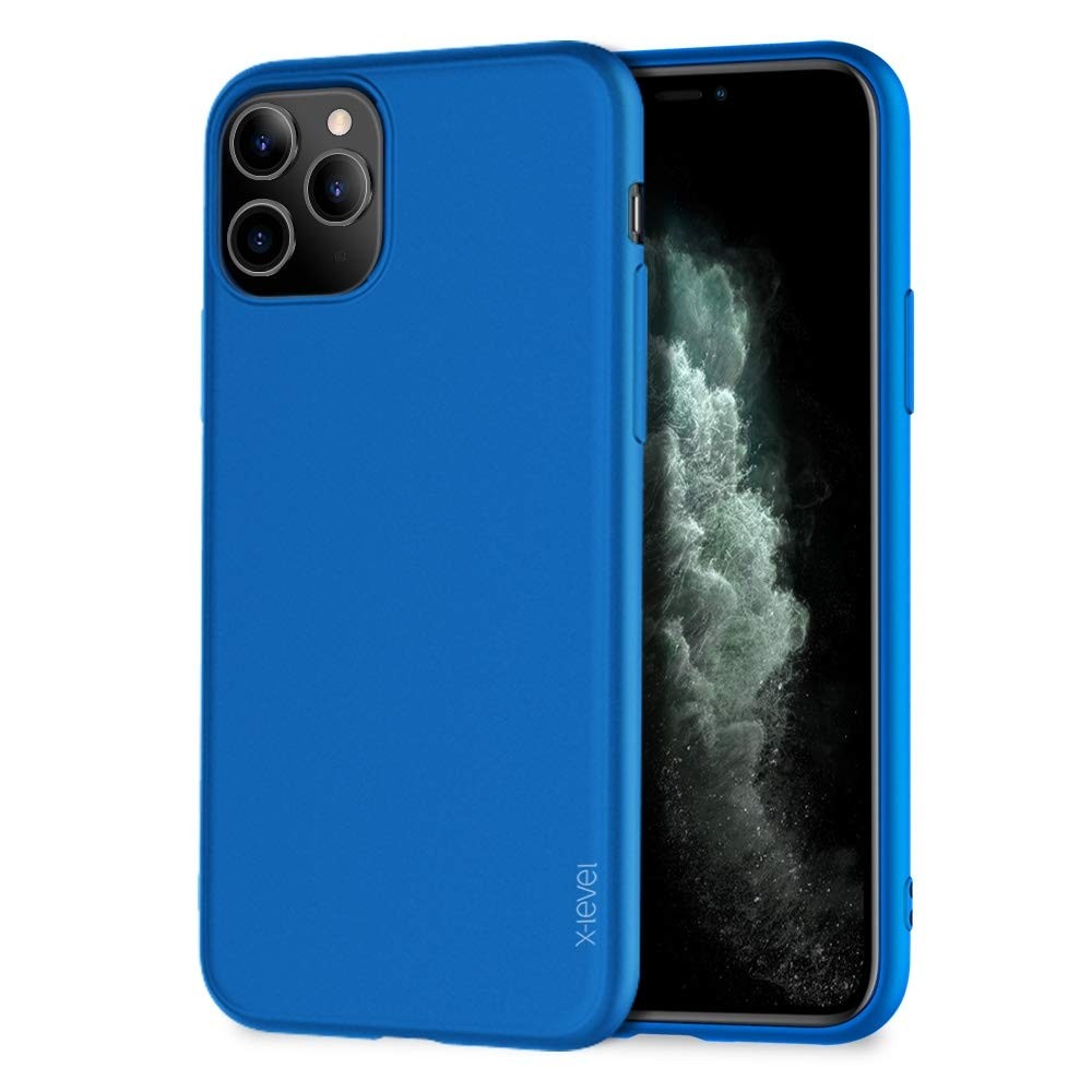 Mėlynos spalvos dėklas X-Level Guardian Apple iPhone 11 Pro telefonui