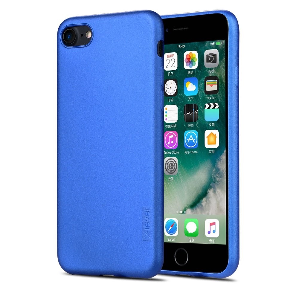Mėlynos spalvos dėklas X-Level "Guardian" telefonui Apple iPhone 7 / 8 / SE 2020 / SE 2022
