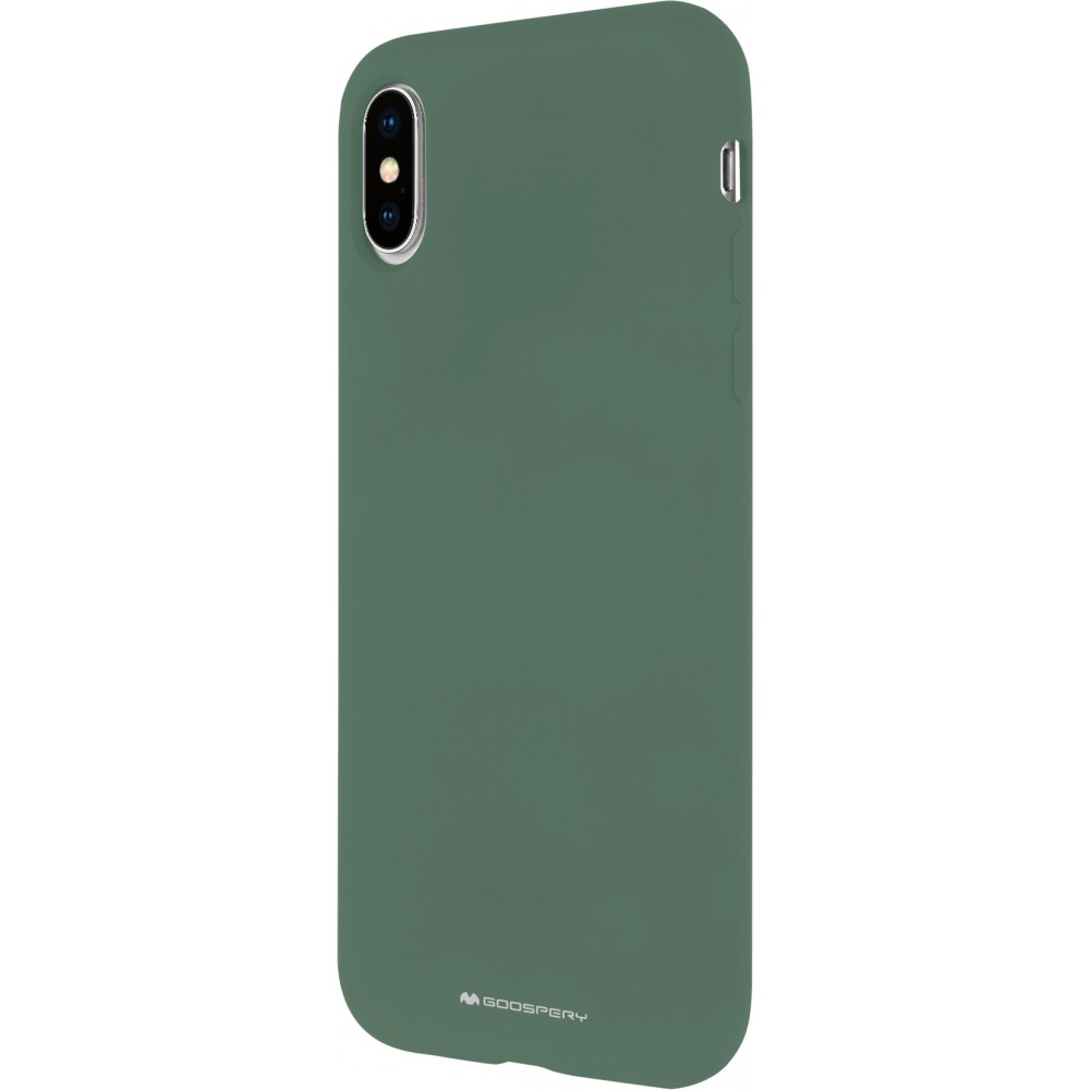 Žalias dėklas "Mercury Silicone Case" telefonui Samsung S21 FE 5G