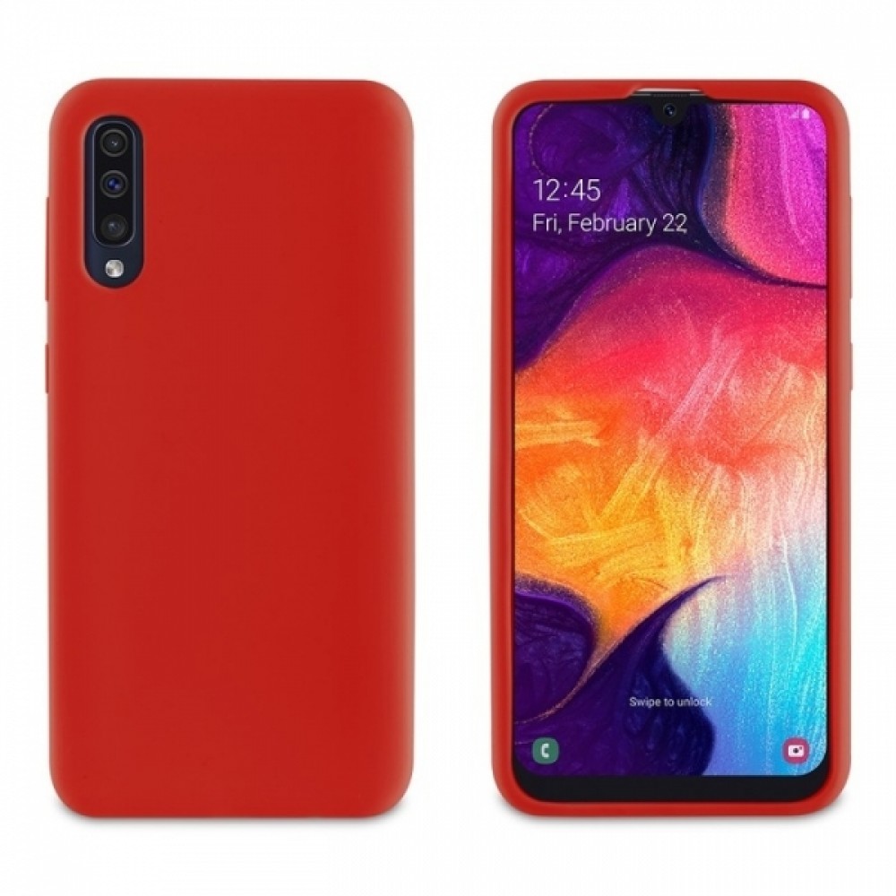 Raudonas dėklas X-Level "Dynamic" telefonui Samsung A50 A505 / A507 A50s / A307 A30s 