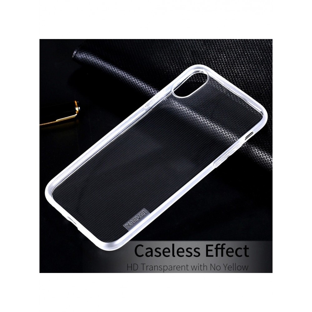 Skaidrus dėklas X-Level "Antislip" telefonui Apple iPhone X / XS 