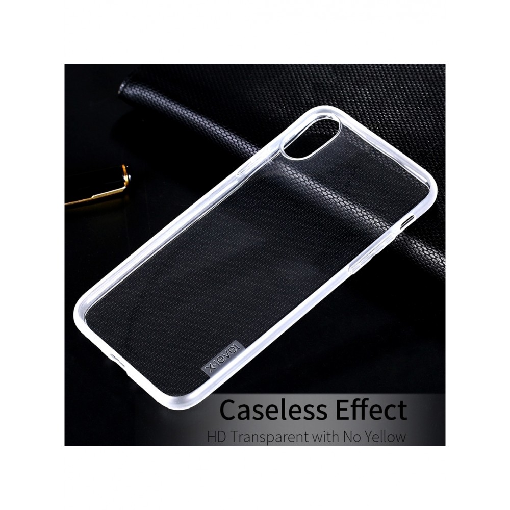 Skaidrus dėklas X-Level "Antislip" telefonui Apple iPhone XR