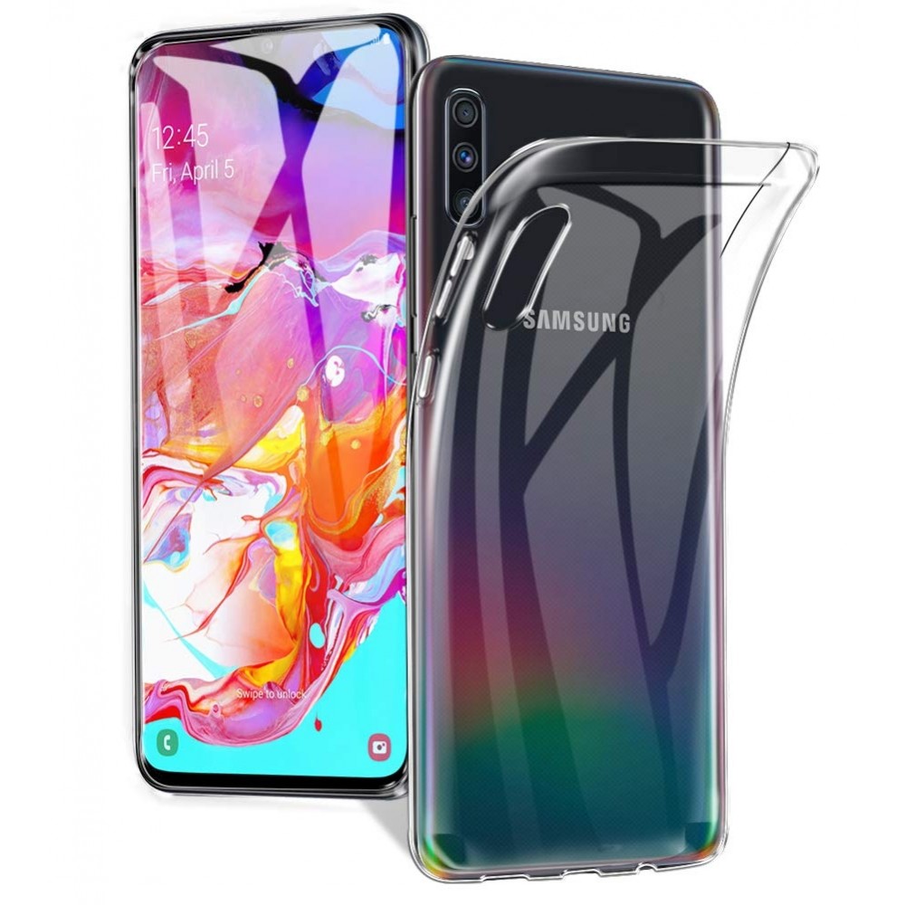 Skaidrus dėklas X-Level "Antislip" telefonui Samsung Galaxy A70 (A705) 