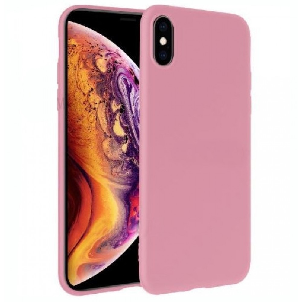 Šviesiai rožinės spalvos dėklas X-Level Dynamic Apple iPhone 12 Pro Max telefonui