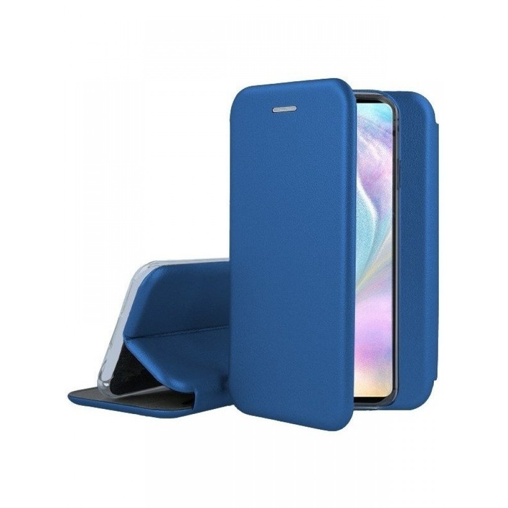 Tamsiai mėlynas atverčiamas dėklas "Book Elegance" telefonui Huawei P30 