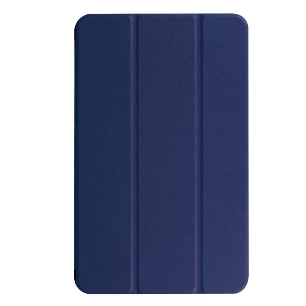 Tamsiai mėlynas atverčiamas dėklas "Smart Leather" planšetei Lenovo Tab M10 X505 / X605 10.1