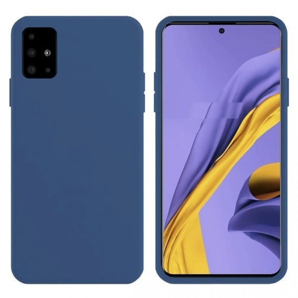 Tamsiai mėlynos spalvos dėklas X-Level "Dynamic" telefonui Samsung Galaxy A71 (A715)