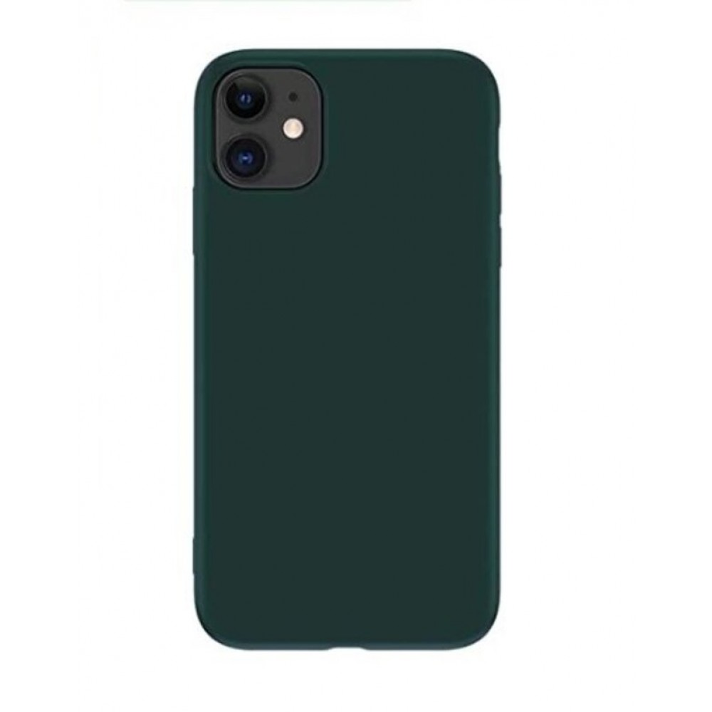 Tamsiai žalios spalvos dėklas X-Level Dynamic Samsung A03s telefonui