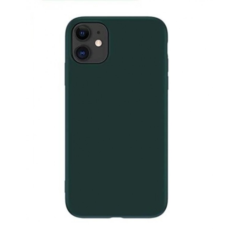 Tamsiai žalios spalvos dėklas X-Level Dynamic telefonui Apple iPhone X / XS 