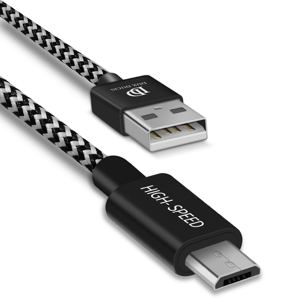 USB kabelis Dux Ducis "K-ONE" "microUSB" FastCharging 1.0m