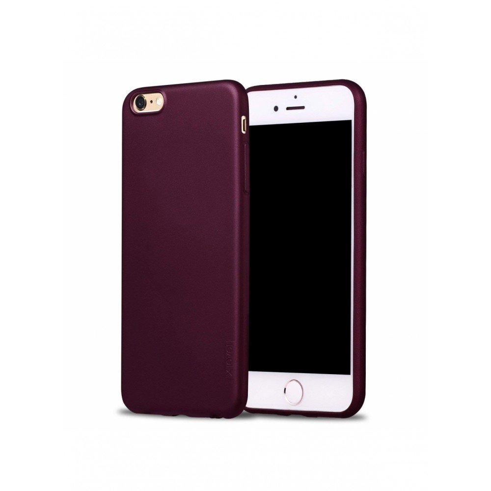 Vyno raudonos spalvos dėklas X-Level Guardian Apple iPhone 6 / 6S telefonui