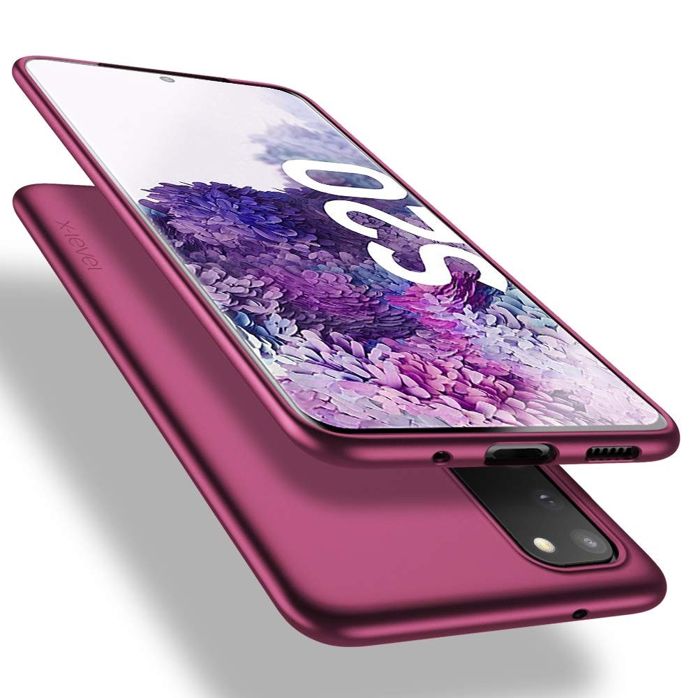 Bordo spalvos dėklas X-Level "Guardian" telefonui Samsung Galaxy S20 (G980)