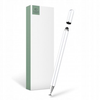 Sidabrinis/baltas pieštukas "Tech-Protect Charm Stylus Pen"
