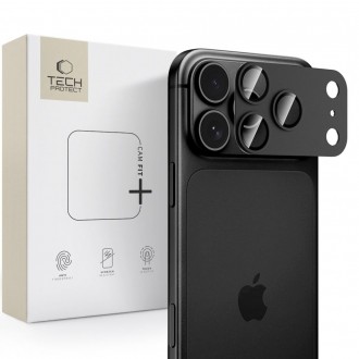 Apsauginis rėmelis su stikliukais kamerai TECH-PROTECT CAMFULL FIT+ telefonui Apple IPhone 18 PRO