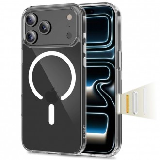 Skaidrus dėklas "Tech-Protect Flexair Hybrid CC Magsafe" telefonui Apple iPhone 17 PRO