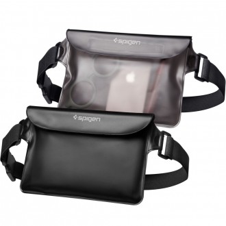 Vandeniui atsparus krepšys "Spigen A620 Universal Waterproof Waist Bag" (2 vnt)