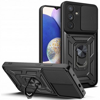 Tvirtas dėklas/stovas su kameros apsauga Tech-Protect "Camshield Pro" telefonui Samsung Galaxy A14 5G