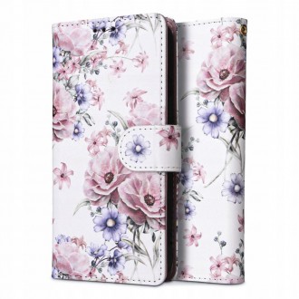 Gėlėtas atverčiamas dėklas "Tech-Protect Wallet Blossom Flower" telefonui Galaxy A14 4G / 5G