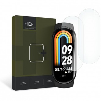 Plėvelė "Hofi Hydroflex Pro+ 2-Pack" laikrodžiui Xiaomi Smart Band 8 / 8 NFC