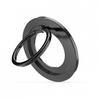 Pilkas "Tech-Protect Magnetic Magsafe Phone Ring" universalus telefono laikiklis - žiedas 