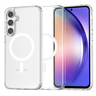Skaidrus dėklas "Tech-Protect Flexair Hybrid Magsafe" telefonui Samsung Galaxy A55 5G