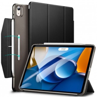 Juodas atverčiamas dėklas "ESR Ascend Trifold" skirtas iPad Air 10.9 4 / 5 / 2020-2022 / 11 6 / 2024