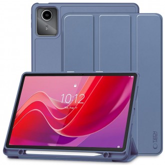 Levandų spalvos dėklas "Tech-Protect SC Pen Hybrid" planšetei Lenovo Tab M11 11.0 TB-330 