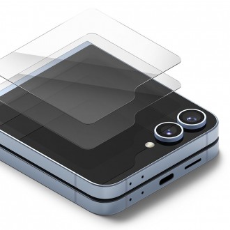 Apsauginis ekrano stikliukas "Ringke - Cover Display" (2-pack) telefonui Samsung Galaxy Z Flip 6 
