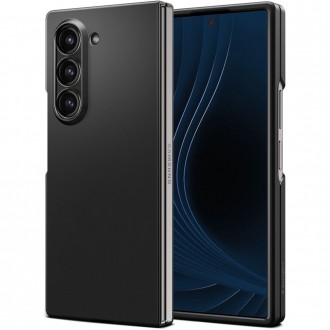 Juodas dėklas "Spigen Airskin" telefonui Samsung Galaxy Z Fold 6