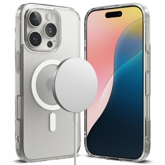 Skaidrus/matinis tvirtas dėklas "Ringke Fusion Magnetic Magsafe" telefonui Apple iPhone 16 Pro Max