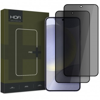 Privatumą suteikiantis apsauginis stikliukas "Hofi Anti Spy Glass Pro+ Privacy" (2 vnt.) telefonui Samsung Galaxy S25 Plus