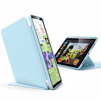 Melsvas dėklas "ESR Flip Hybrid" planšetei iPad Air 10.9” 4 / 5 / 2020-2022 / 11” 6 / 7 / 2024-2025