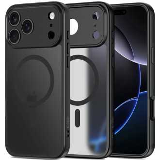 Juodas/matinis dėkls "Tech-Protect Basic Magsafe" telefonui Apple iPhone 17 Pro Max