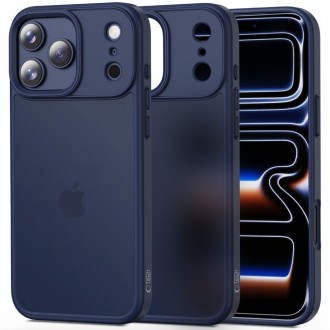Skaidrus/matinis mėlynas dėklas "Tech-Protect Magmat" telefonui Apple iPhone 17 Pro