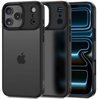 Skaidrus/matinis juodas dėklas "Tech-Protect Magmat" telefonui Apple iPhone 17 Pro