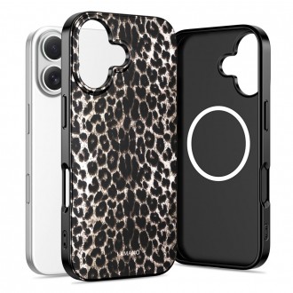Dėklas "Tech-Protect Lamano Magsafe Leopard" telefonui Apple iPhone 17 