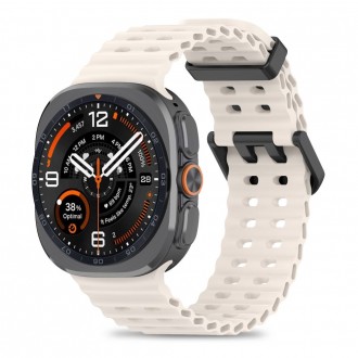 Starlight spalvos apyrankė "Tech-Protect Iconband Pro" laikrodžiui Samsung Galaxy Watch ULTRA 1 / 2 2024-2026 (47 MM)