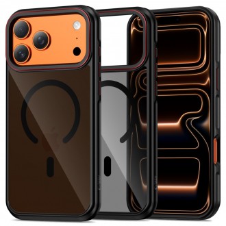 Juodas dėklas Tech-Protect Maghybrid Magsafe telefonui Apple Iphone 17 PRO 
