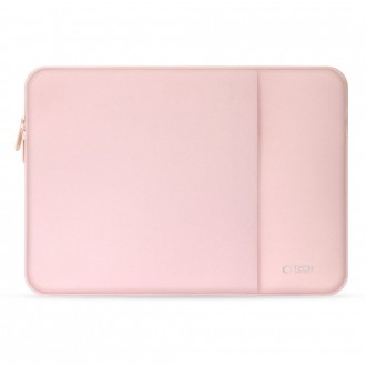 Juodas nešiojamo kompiuterio dėklas Tech-Protect Neopren Laptop 14 DUSTY ROSE