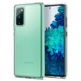 Skaidrus dėklas Samsung Galaxy S20 FE telefonui "Spigen Ultra Hybrid"